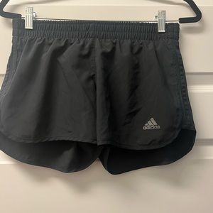 Adidas Black Running Shorts Womens Size Small 3’ Inseam